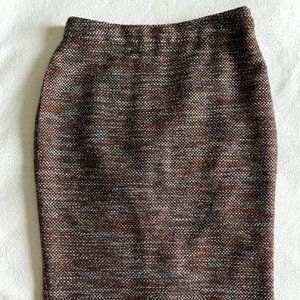 ANN TAYLOR Women Petites Size 00P Multicolor Pencil Skirt